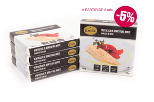 Bonito del Norte belly in olive oil tin 180gr.