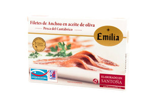 Filetes de Anchoa en Aceite de Oliva 