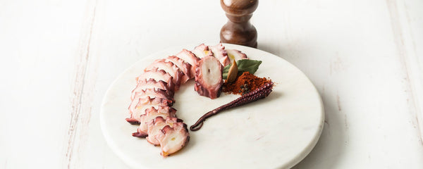 Pulpo cocido en su propio jugo