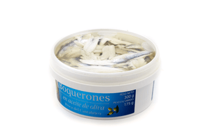 Lot of 3 pieces of Cantabrian anchovy in olive oil, 300 gr. tub.